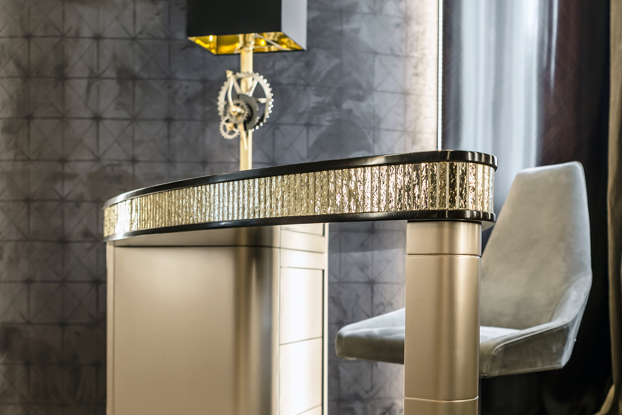 Picturesque Art Deco. Interior design of a villa In Monte-Carlo, Monaco ...