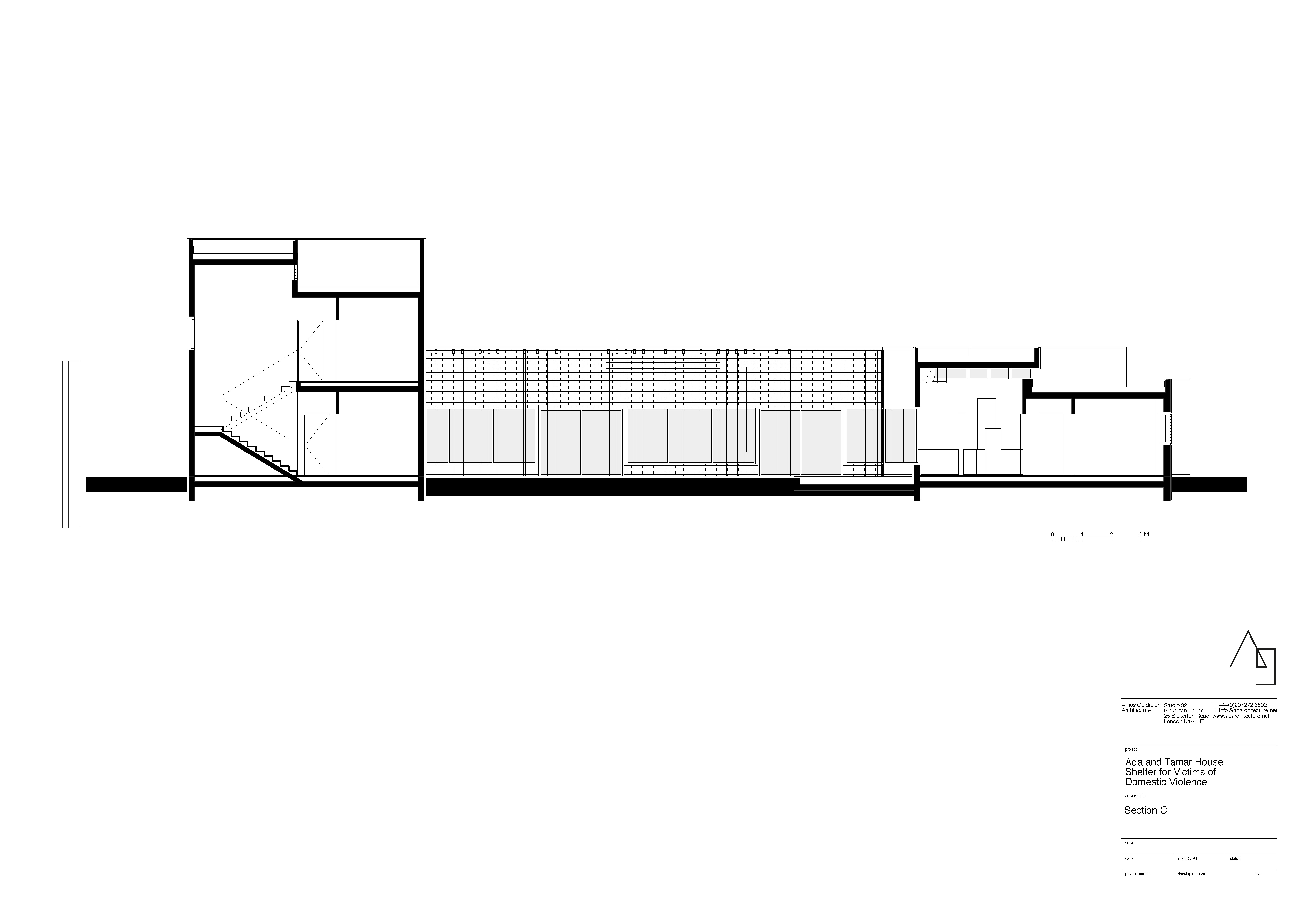 Shelter for victims of domestic violence by Amos Goldreich Architecture