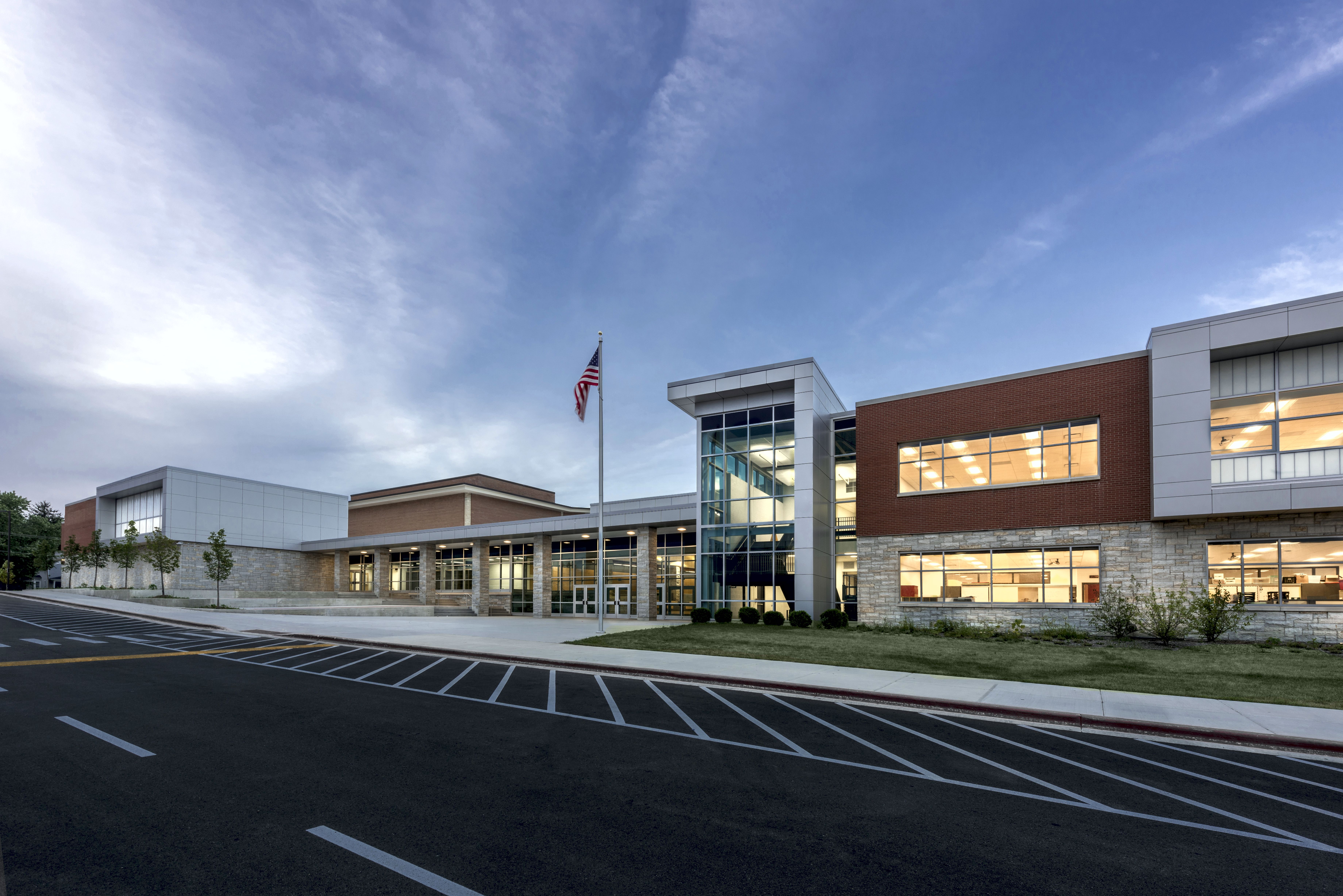 East Aurora High School by Cordogan Clark & Associates Architizer