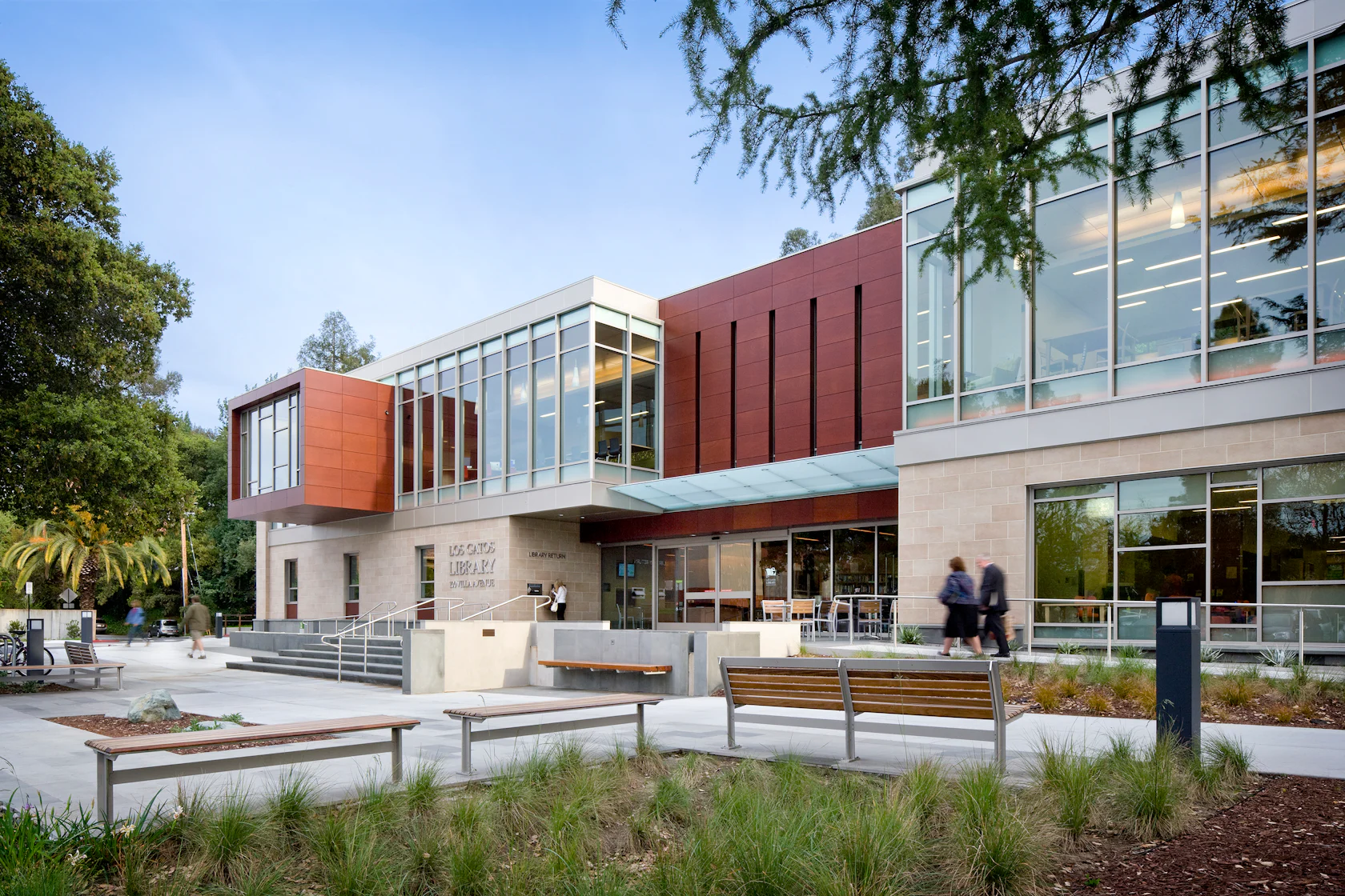 Los Gatos Library by Noll & Tam Architects Architizer