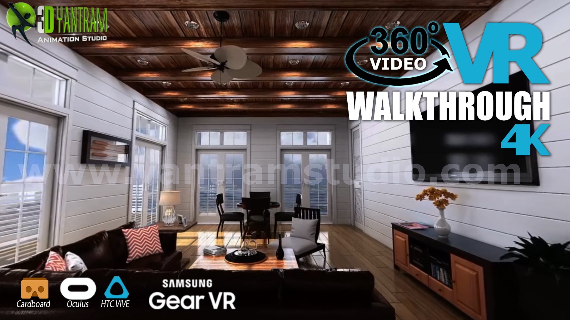 Interactive 360 Vr Walkthrough Video Developed By Yantram