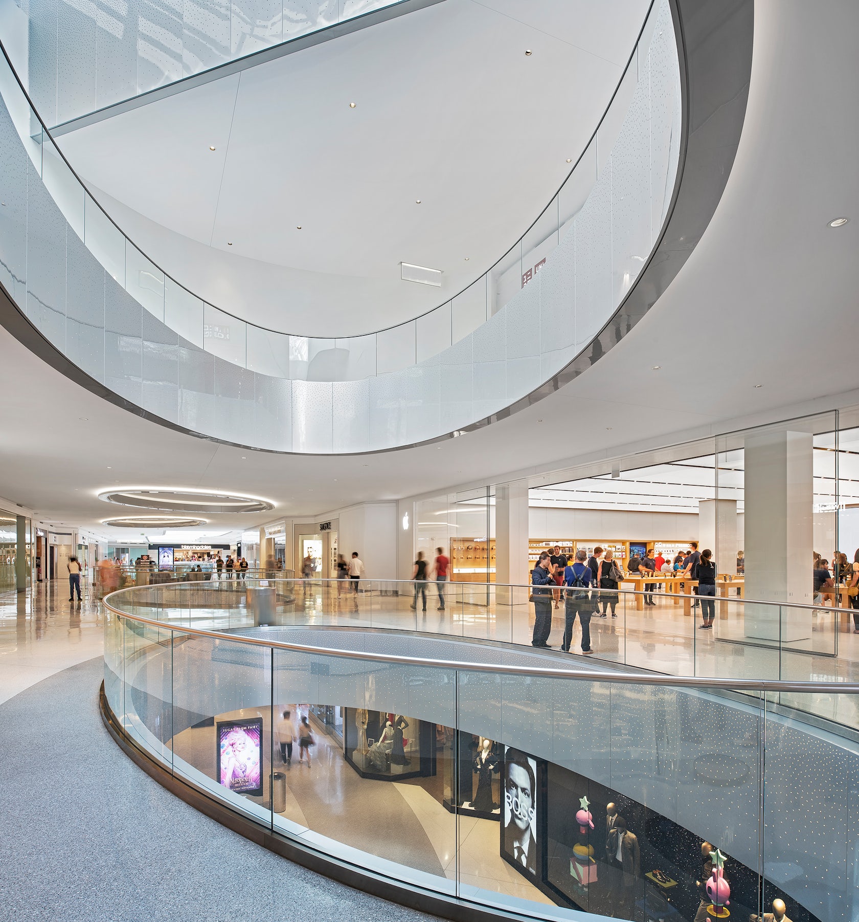 fuksas completes renovation of the beverly center in los angeles with a  dynamic wavy façade