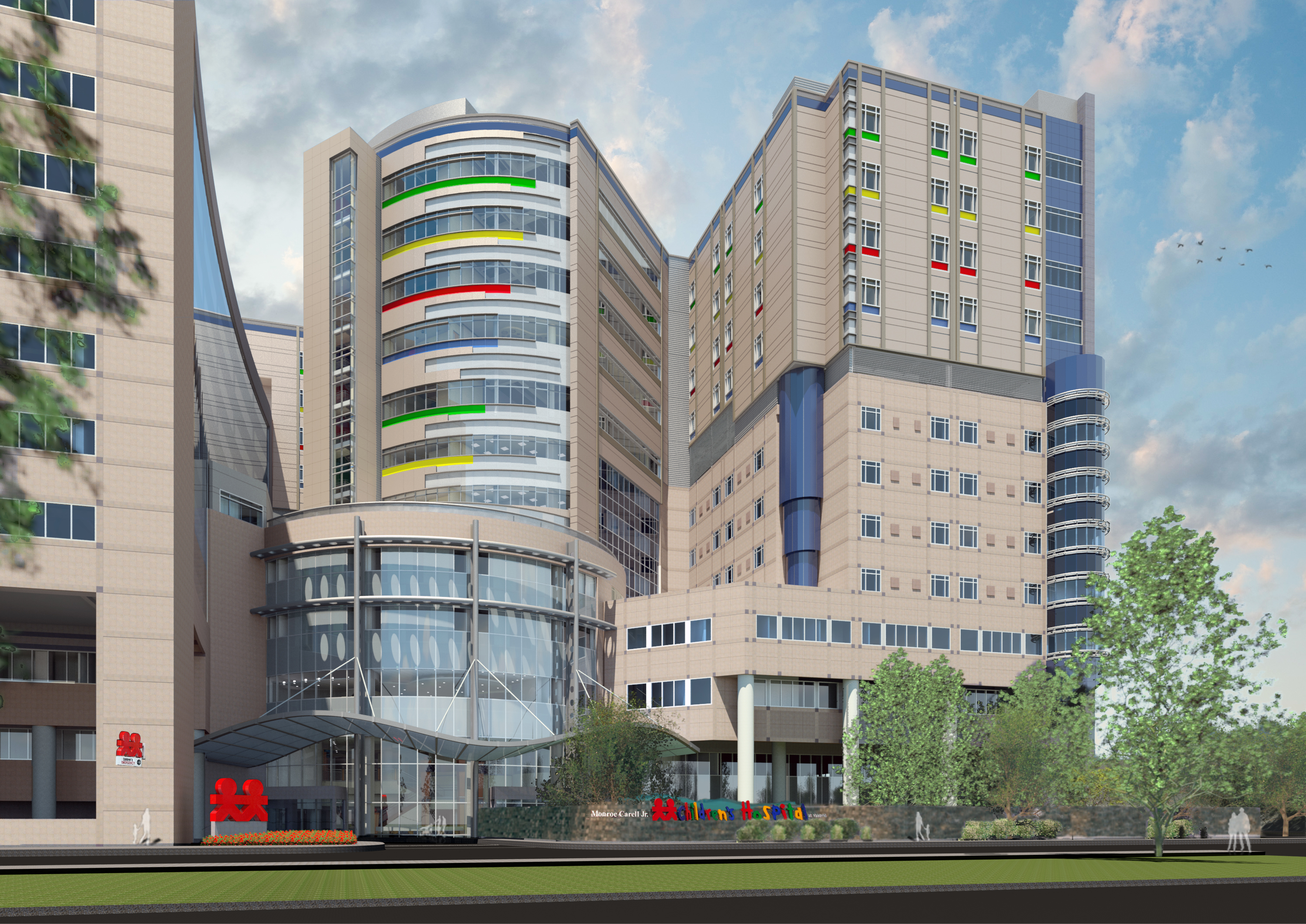 Monroe Carell Jr. Children's Hospital at Vanderbilt by Blair + Mui Dowd