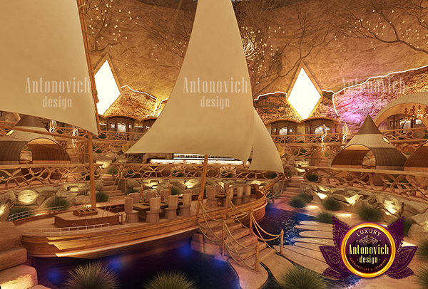 Beautiful Cozy Restaurant Theme Interior by LUXURY ANTONOVICH DESIGN ...