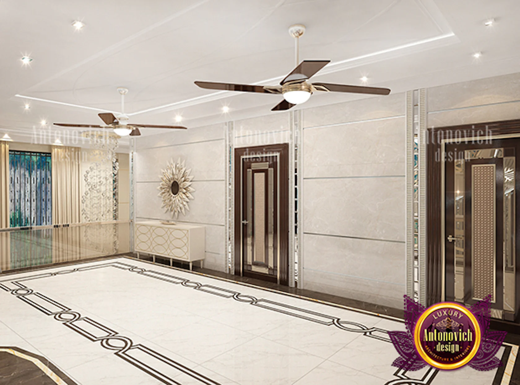 Perfect and Magnificent Hall Interior Design by LUXURY ANTONOVICH ...