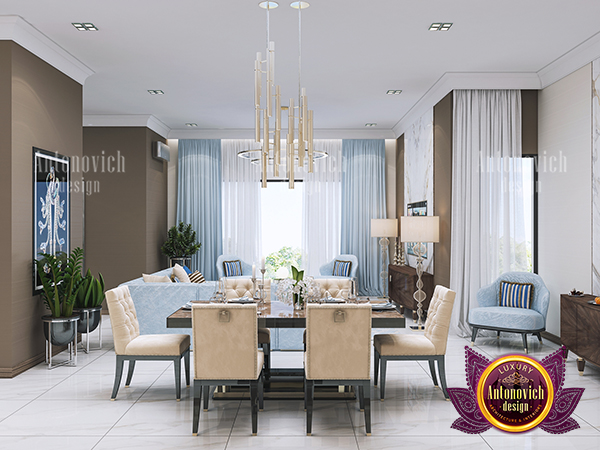 Beautiful Sleek Living Room Interior by LUXURY ANTONOVICH DESIGN ...