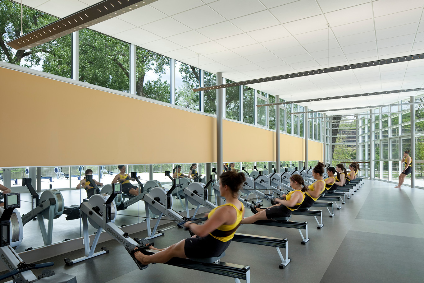 University Of Iowa P. Sue Beckwith Boathouse By Neumann Monson ...