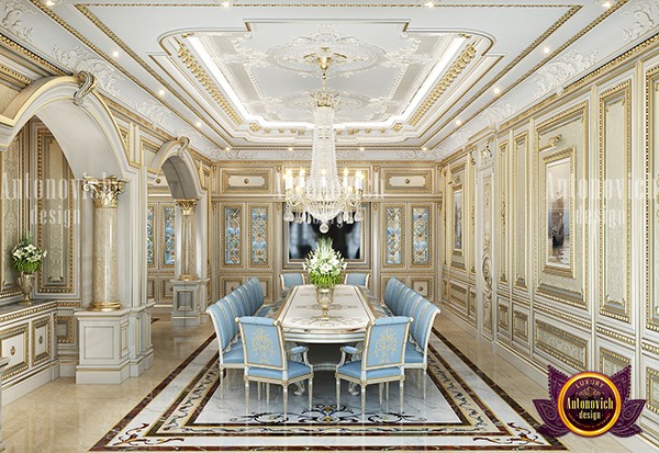 Elegant Dining Interior By Famous Woman Designer by LUXURY ANTONOVICH ...