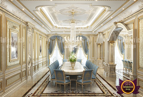 Elegant Dining Interior By Famous Woman Designer by LUXURY ANTONOVICH ...