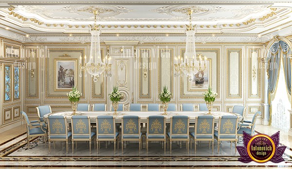 Elegant Dining Interior By Famous Woman Designer by LUXURY ANTONOVICH ...