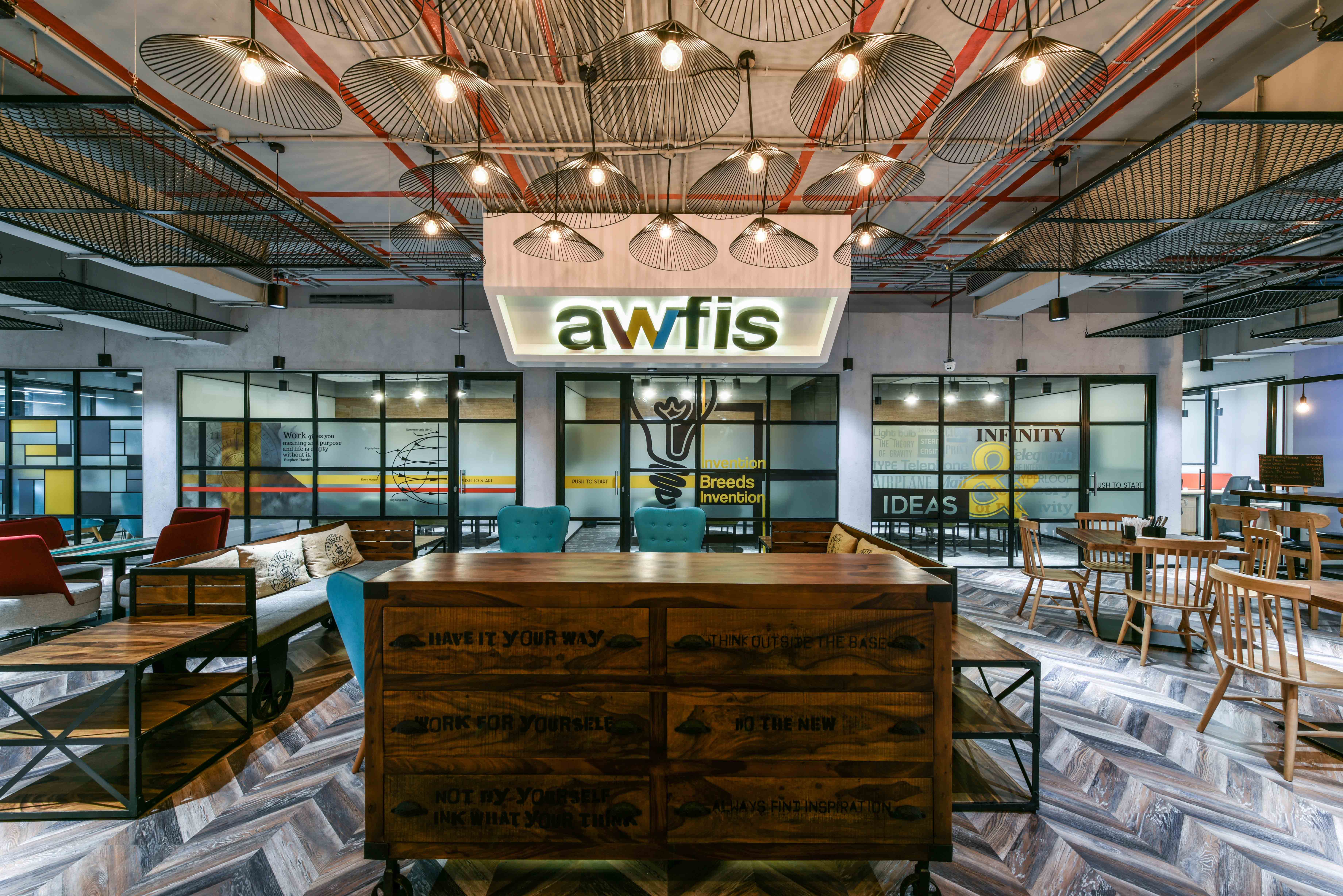 Awfis BKC, Mumbai by NCUBE Planning and Design Pvt. Ltd. Architizer