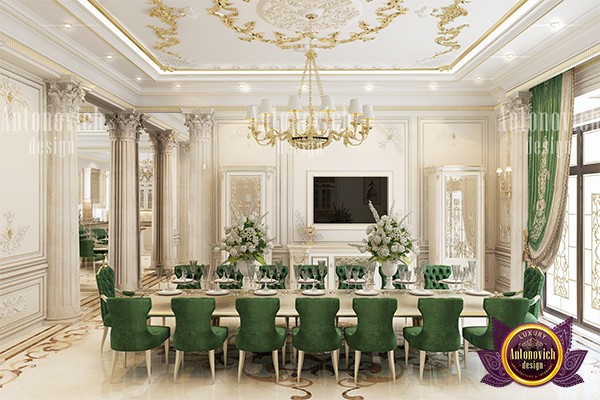 Green palette interior design by LUXURY ANTONOVICH DESIGN - Architizer