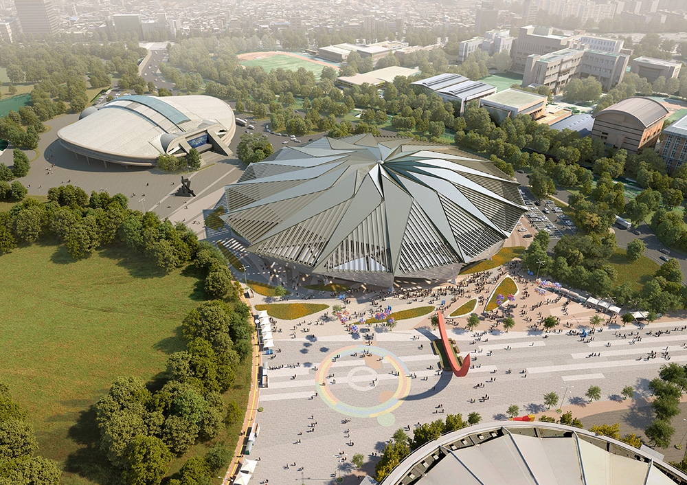KSPO Dome (Olympic Gymnastic Arena Renovation) by HAEAHN Architecture