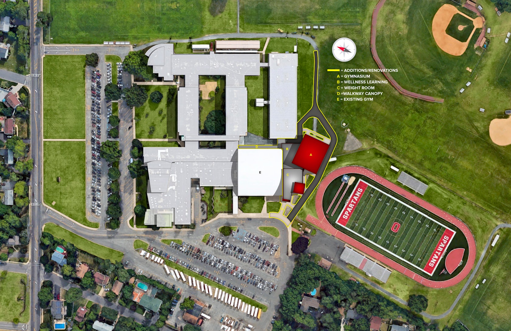 Ocean Township High School Athletic Performance Center Addition by