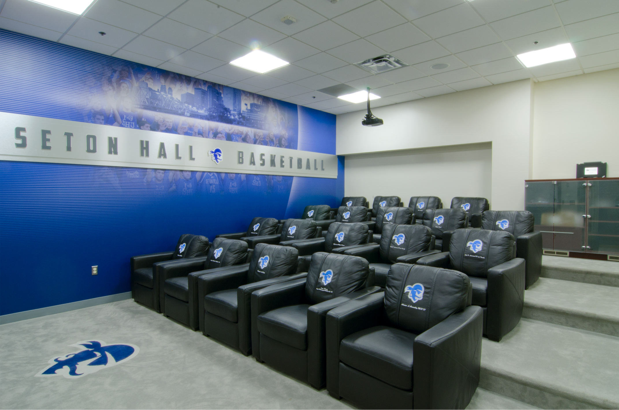 Seton Hall University Men S Basketball Locker Room