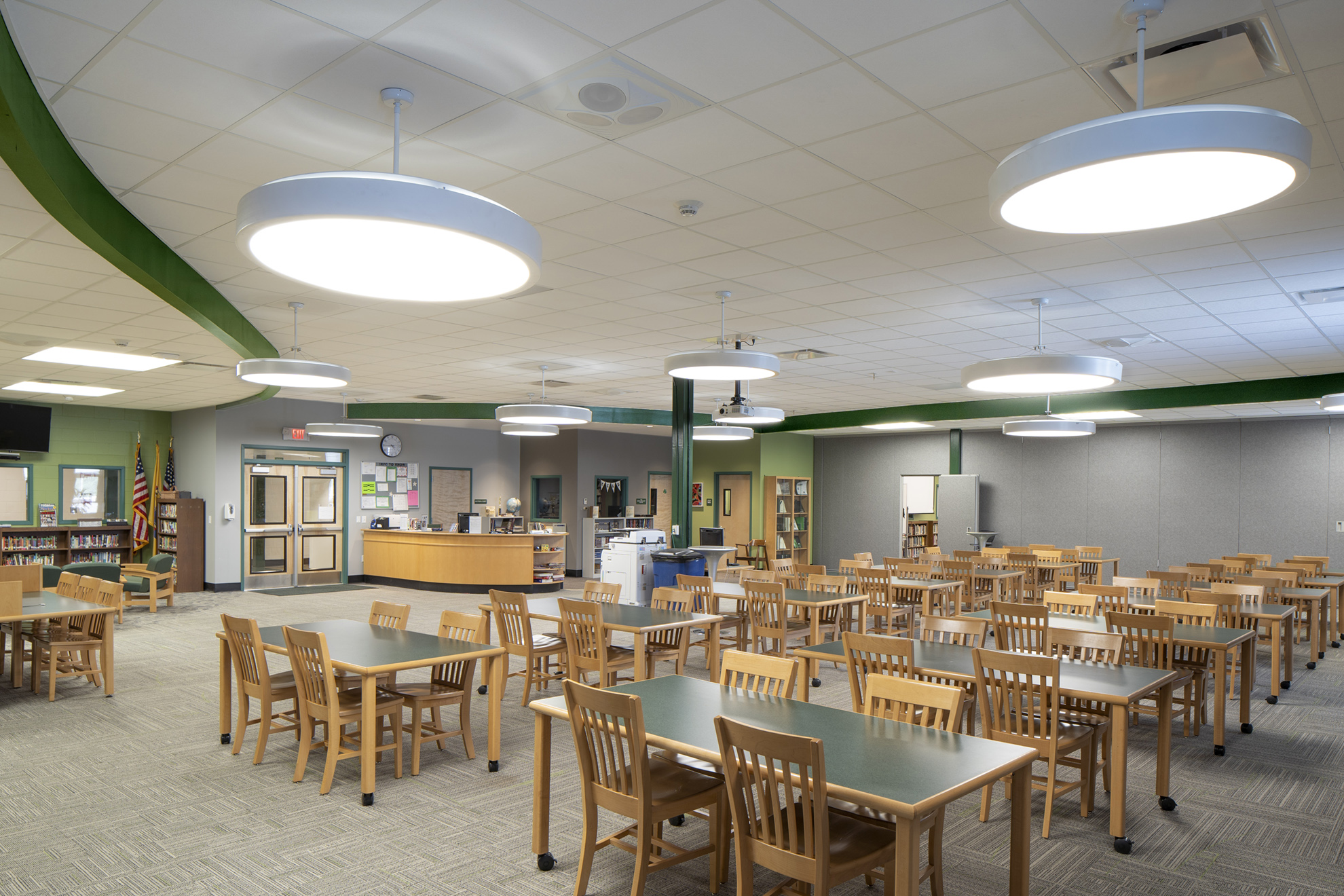 Midland Park High School Media Center by Solutions Architecture