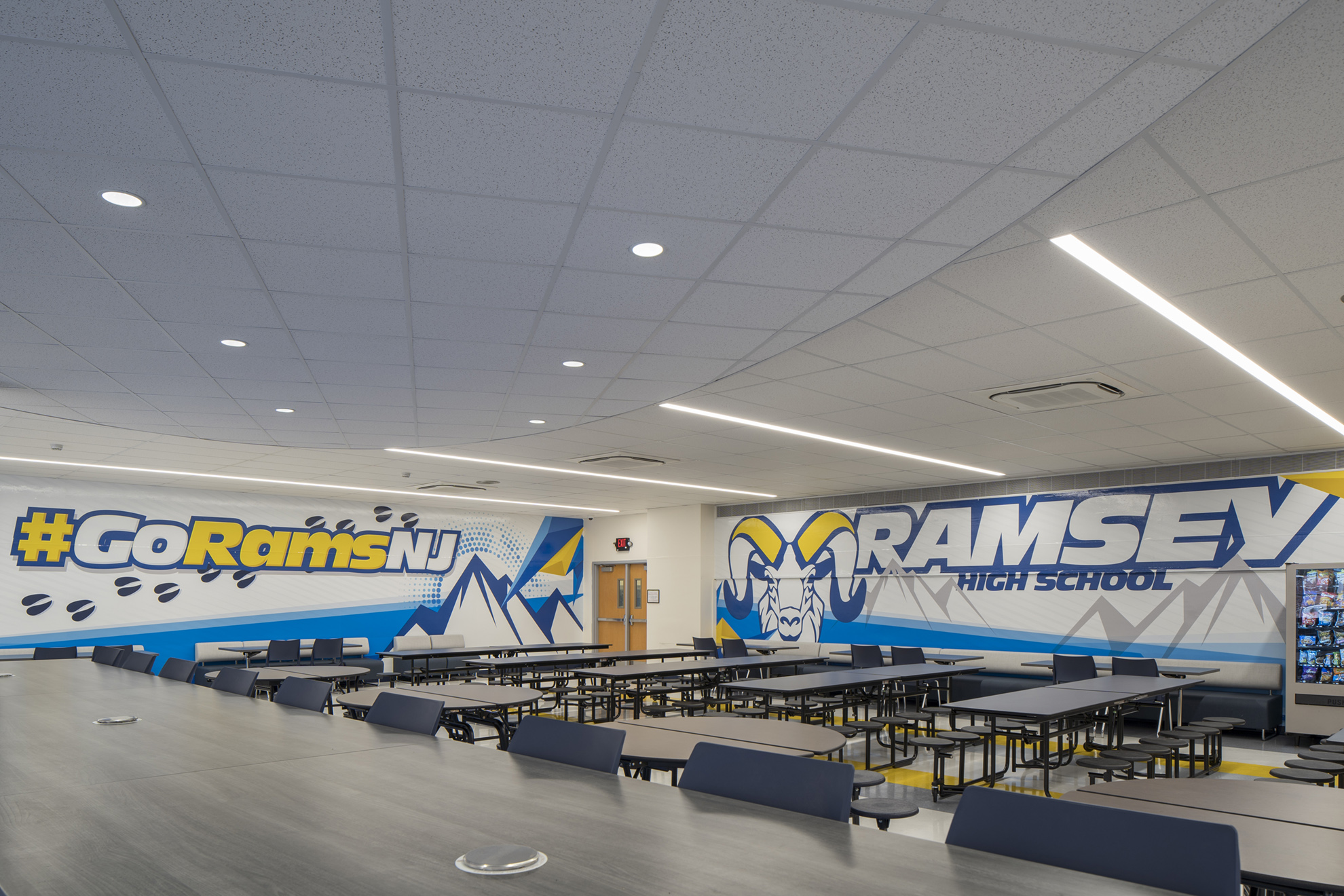 Ramsey High School Cafeteria Architizer