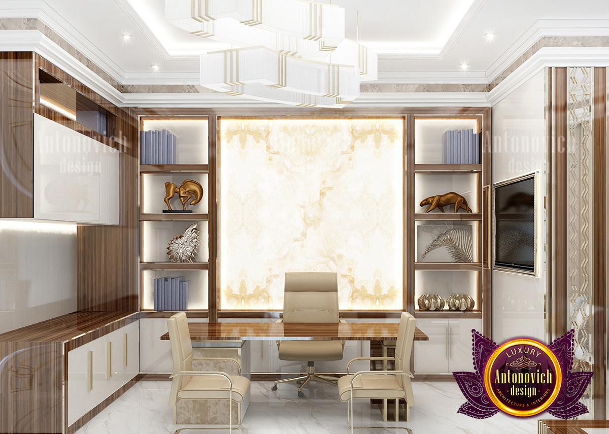 Huge Luxury Office Interior Design by LUXURY ANTONOVICH DESIGN - Architizer