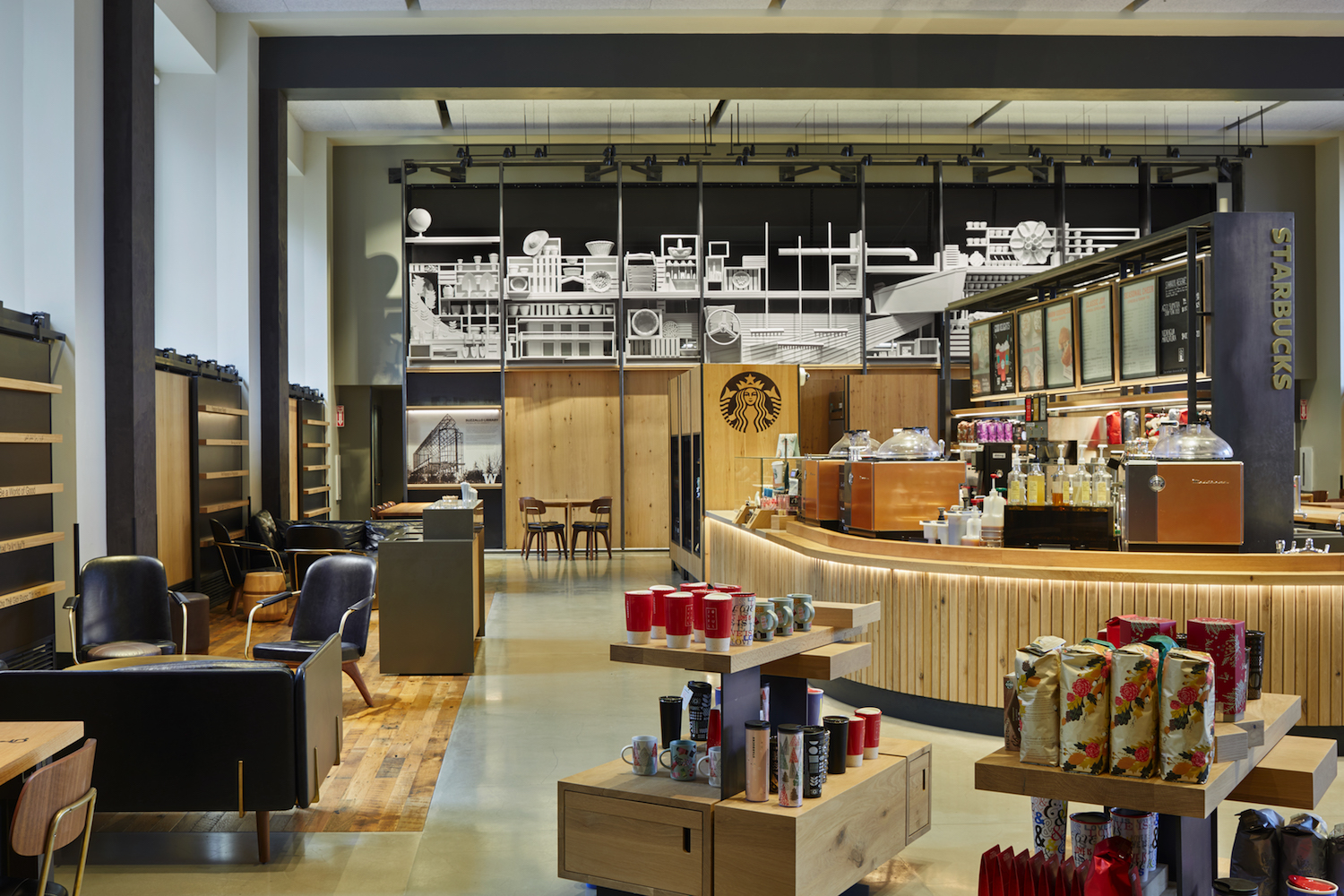 Starbucks at Suzzallo Library, University of Washington Architizer