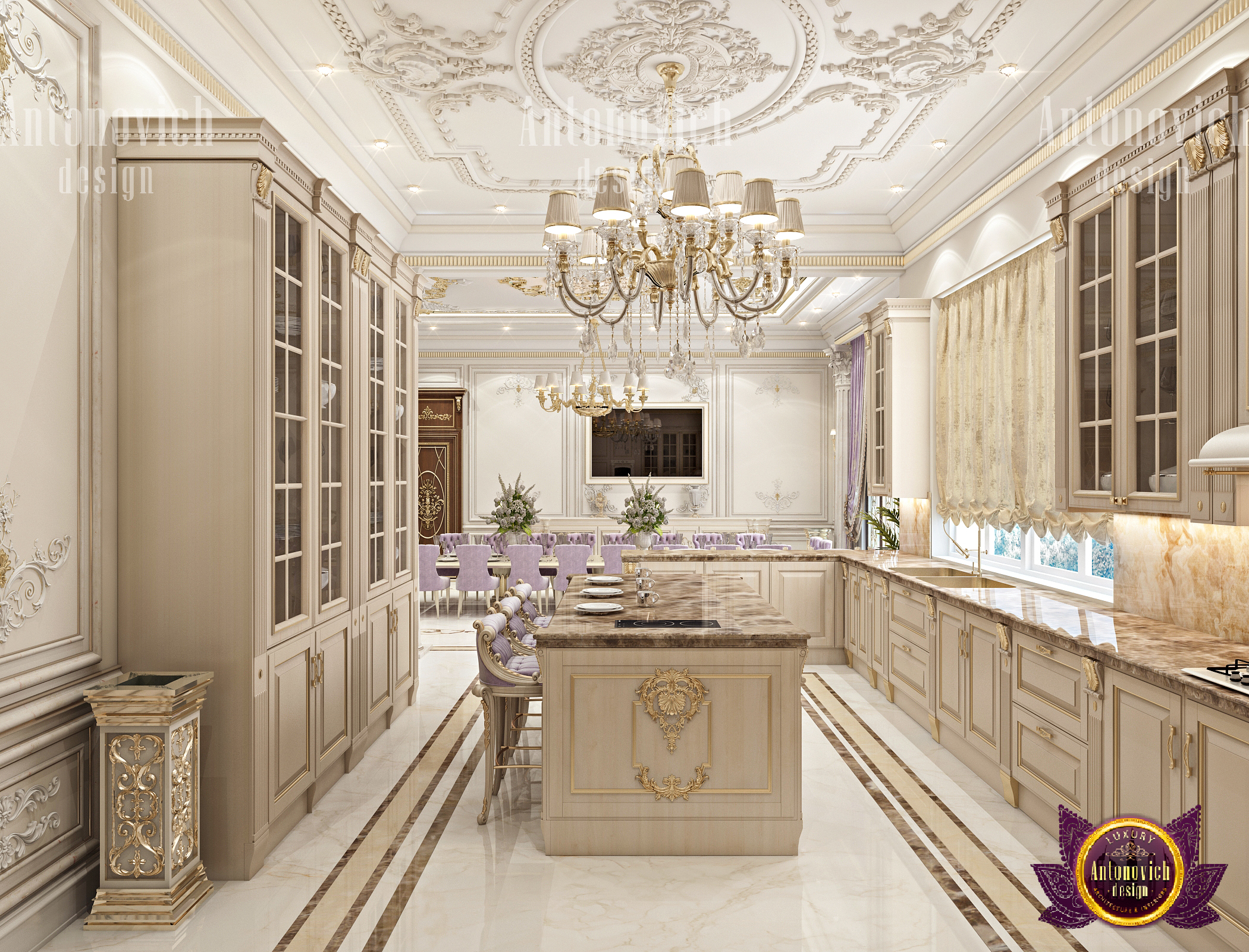 Neoclassical Kitchen Design On Architizer