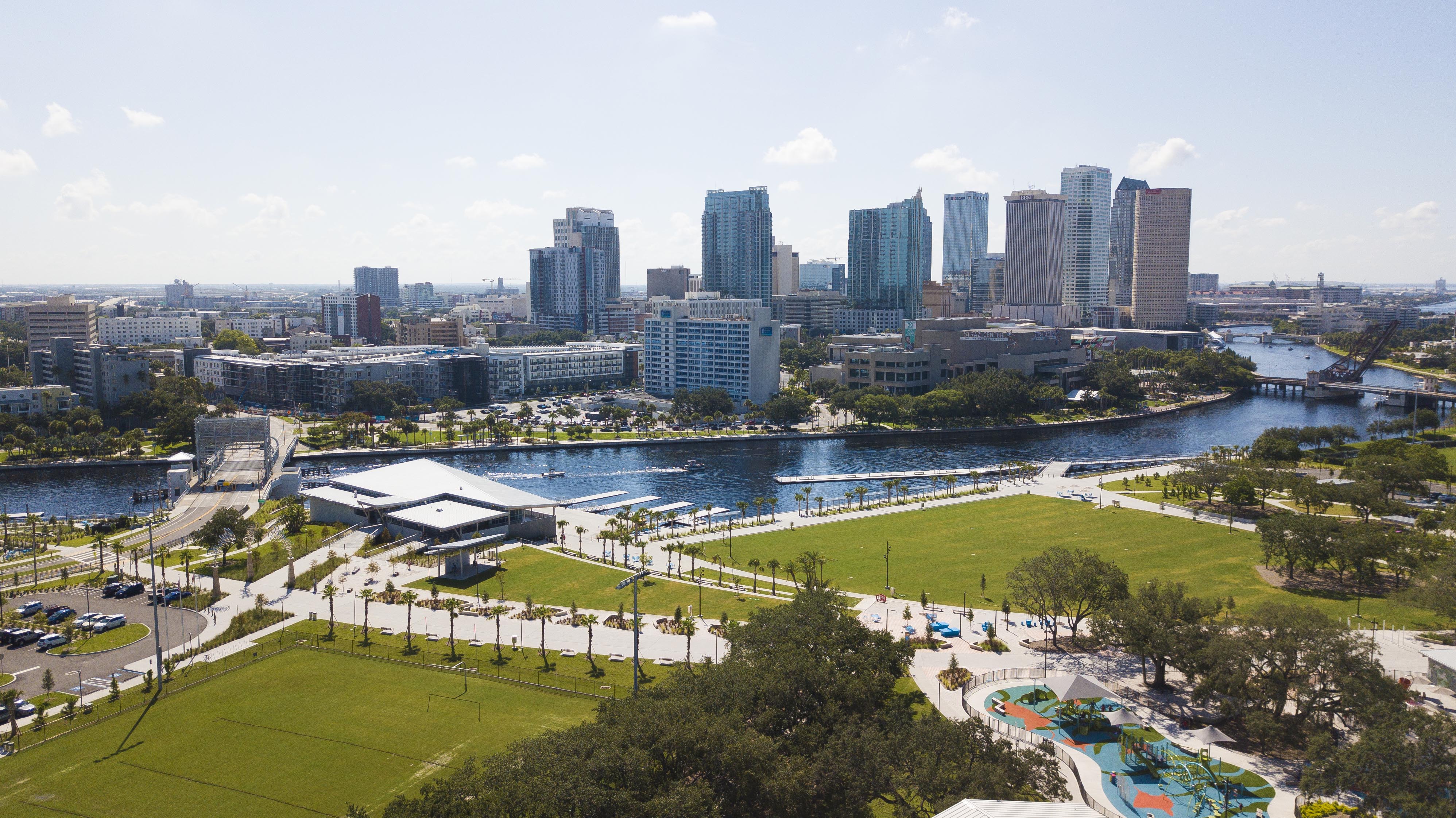 Julian B Lane Park And Tampa River Center By W Architecture & Landscape ...