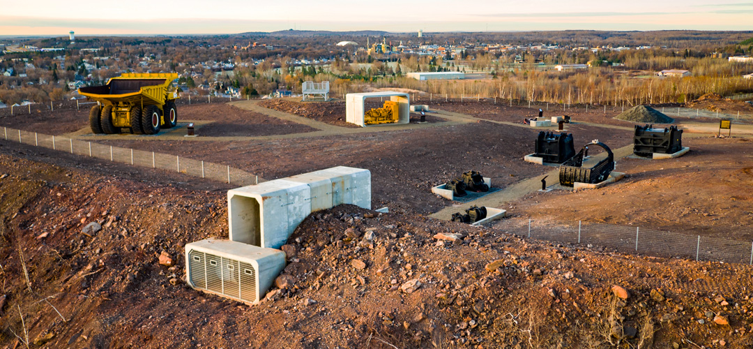 Phase 1, Hull Rust and Hibbing Taconite Mine View by LUCITO Architizer