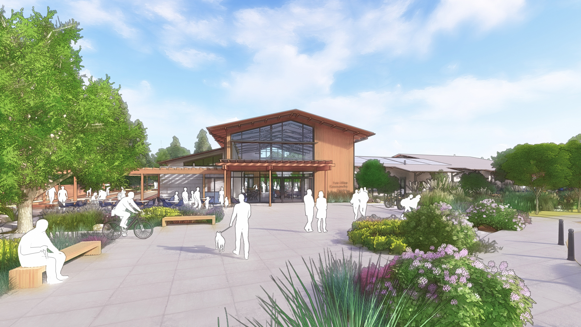 Los Altos Community Center by Noll & Tam Architects Architizer