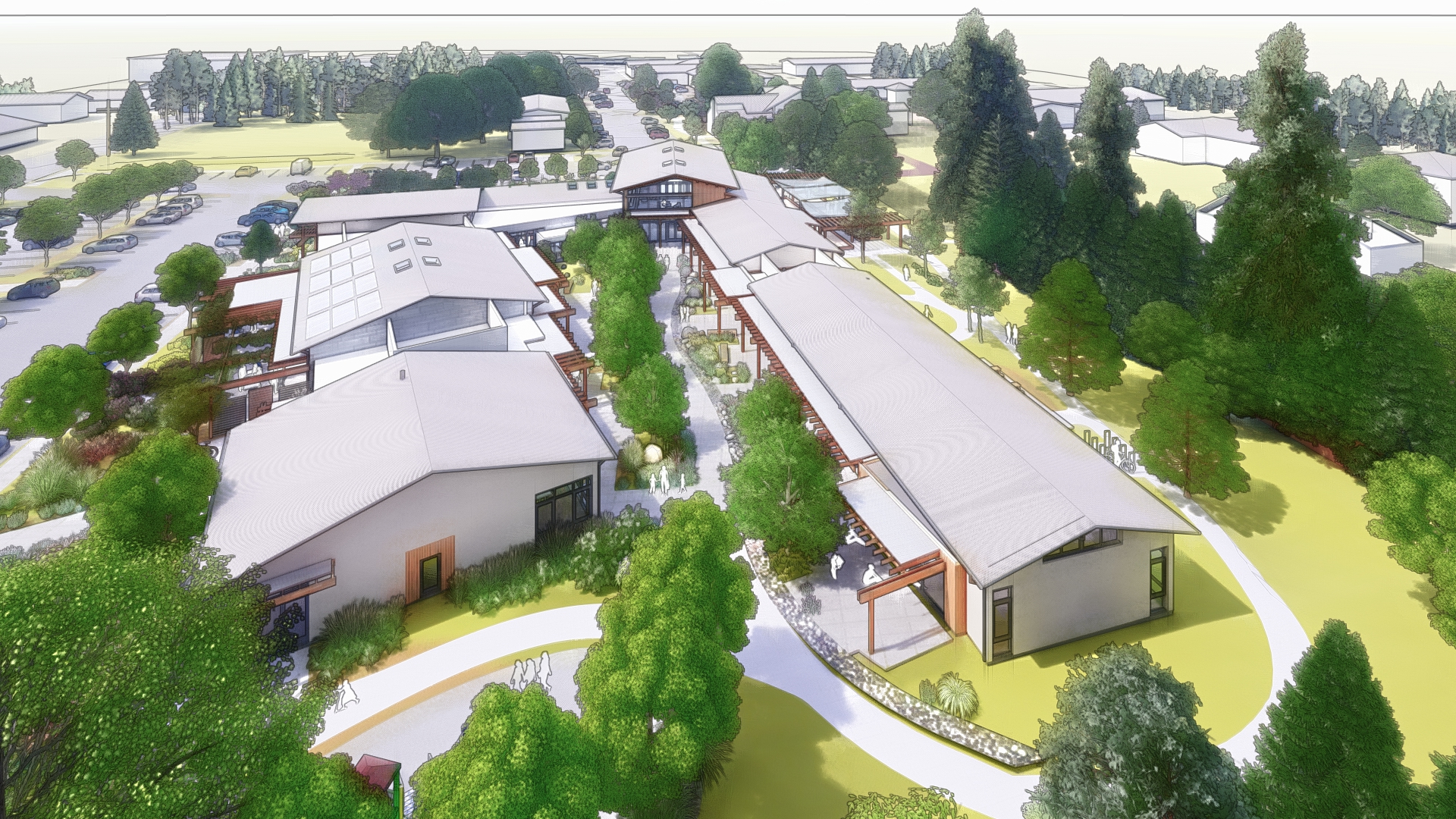 Los Altos Community Center by Noll & Tam Architects Architizer