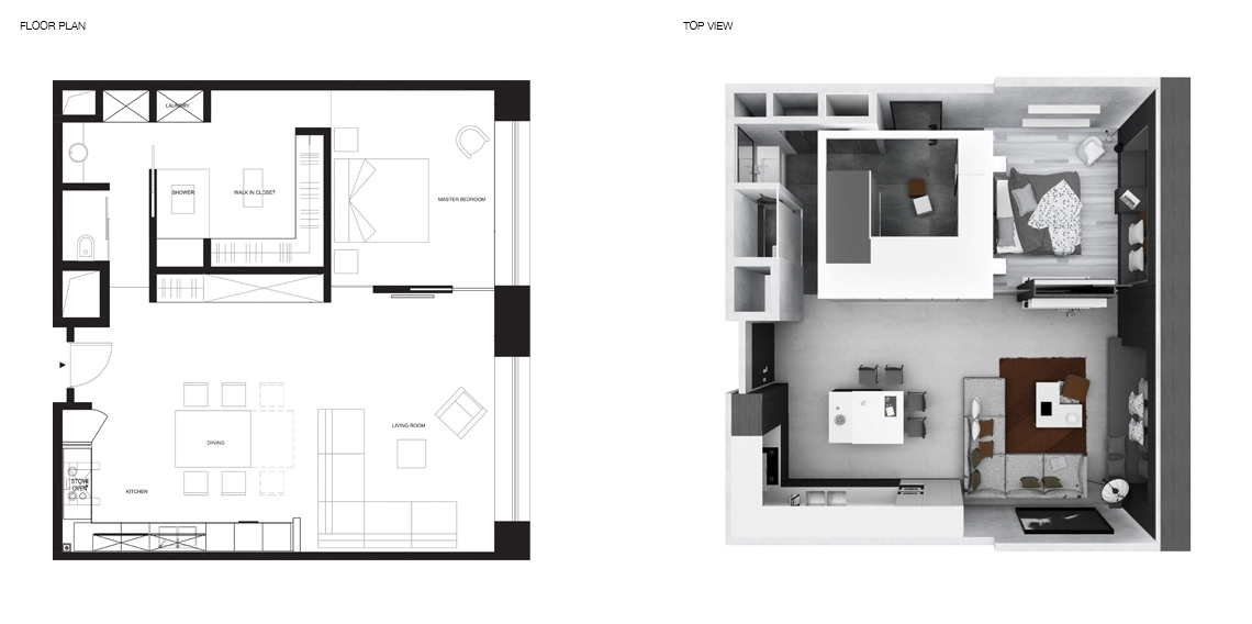 GH Apartment YINTAI CENTRE by Plusout Design Studio - Architizer