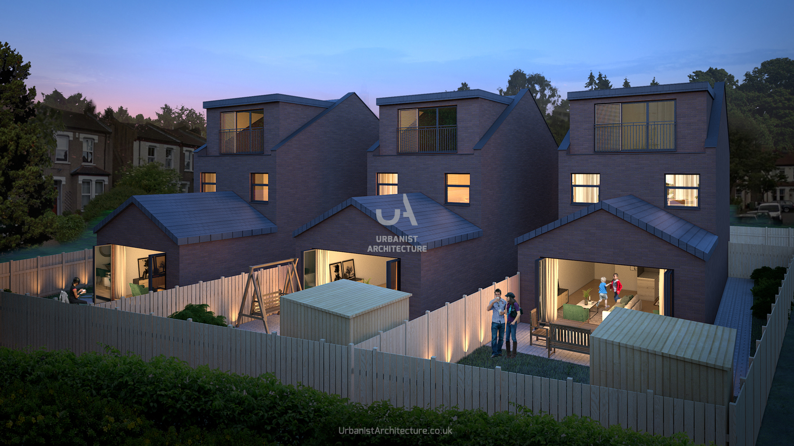 Bromley New Build Houses by Urbanist Architecture - Architizer