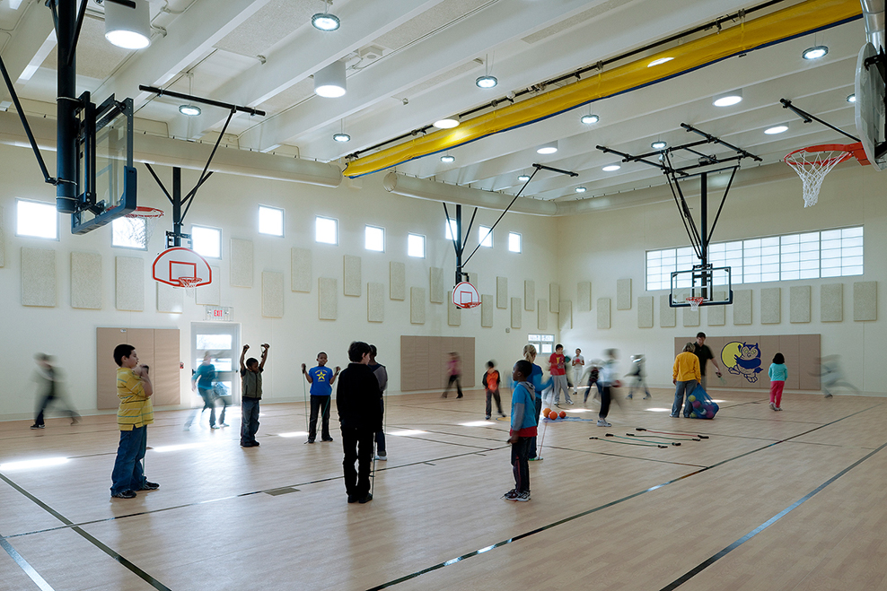 James K. Polk Elementary School by Maginniss + del Ninno Architects