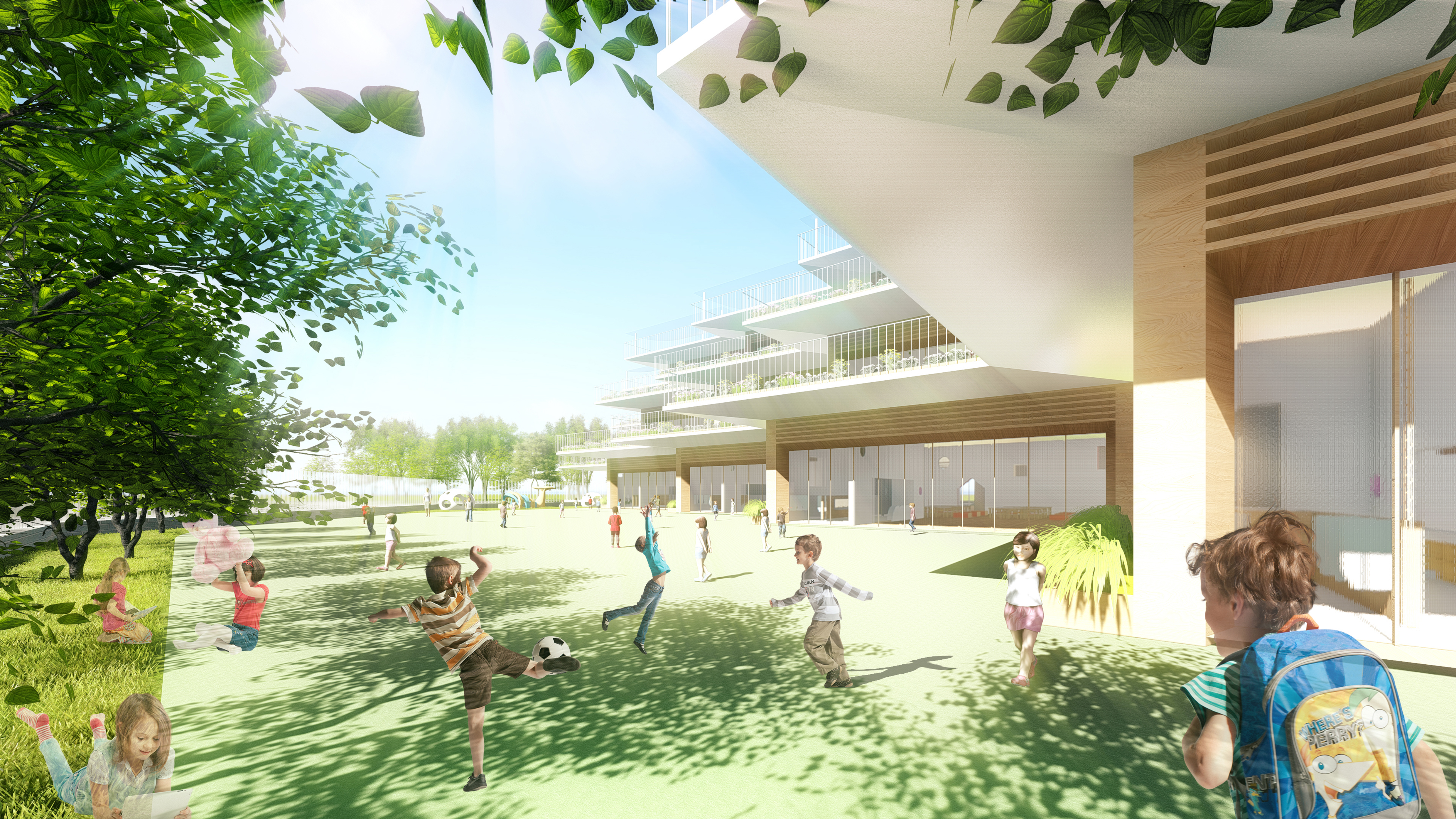 Shenzhen Lotus Kindergarten by Yunchao Xu/Atelier Apeiron Architizer