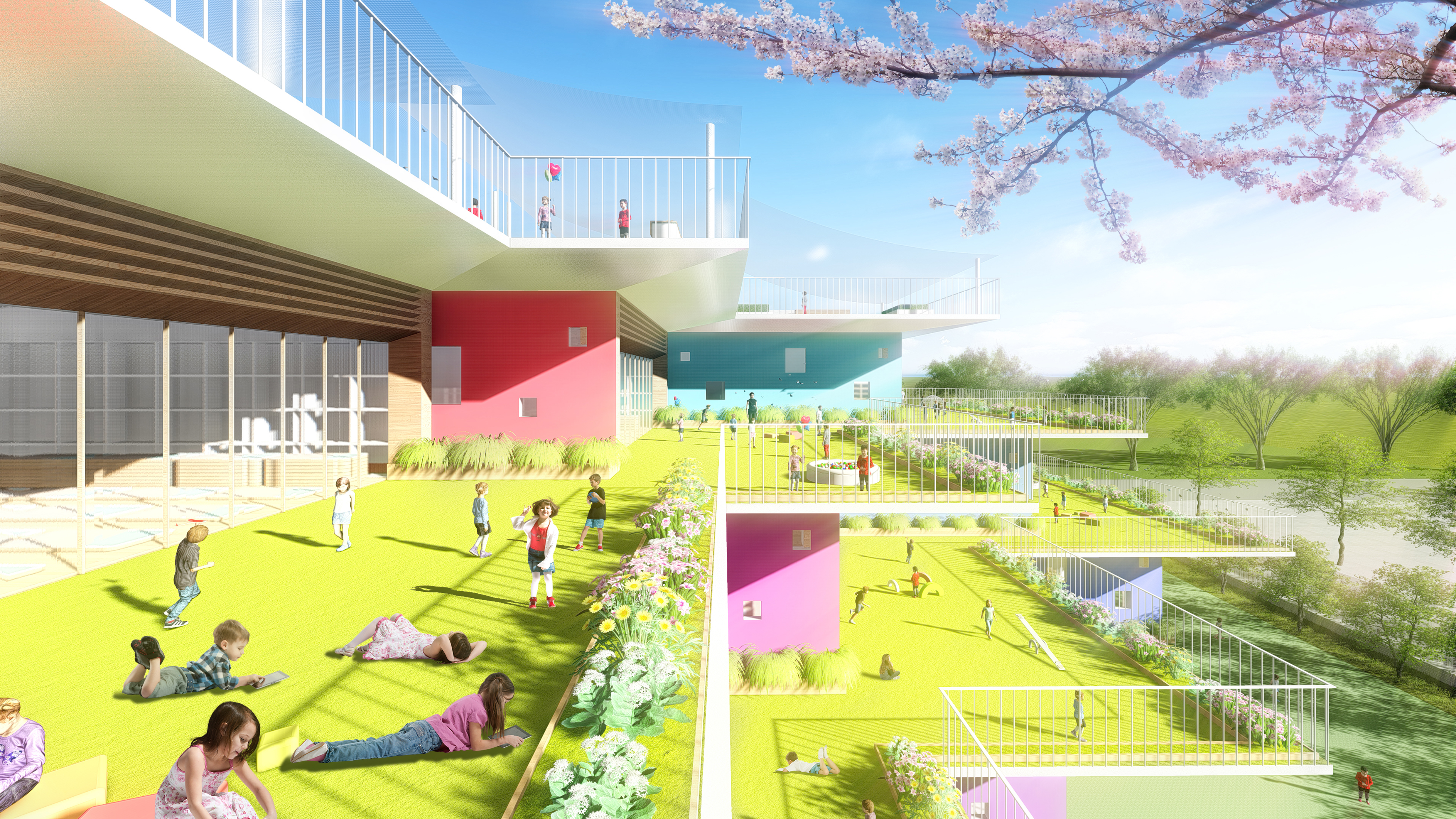 Shenzhen Lotus Kindergarten by Yunchao Xu/Atelier Apeiron Architizer