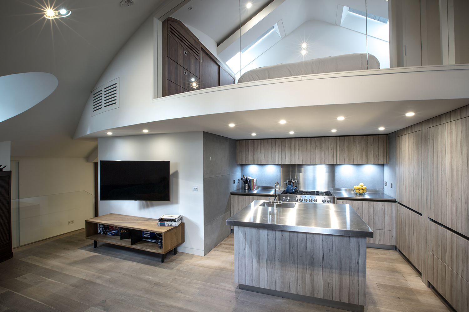 Church Conversion Penthouse on Abbey Road, St John's Wood, London by ...