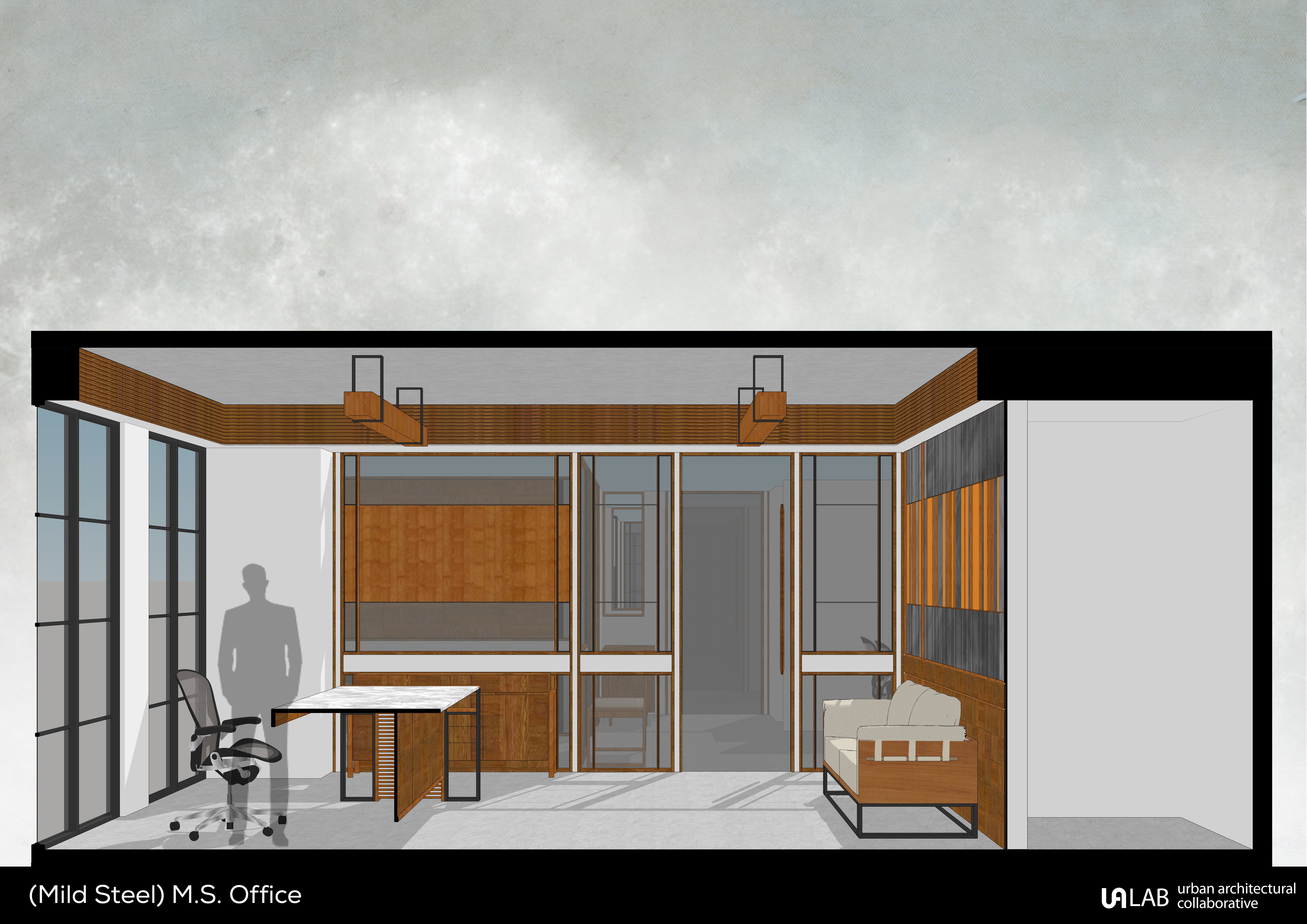 (Mild Steel) M.S. Office by UA Lab (Urban Architectural Collaborative ...