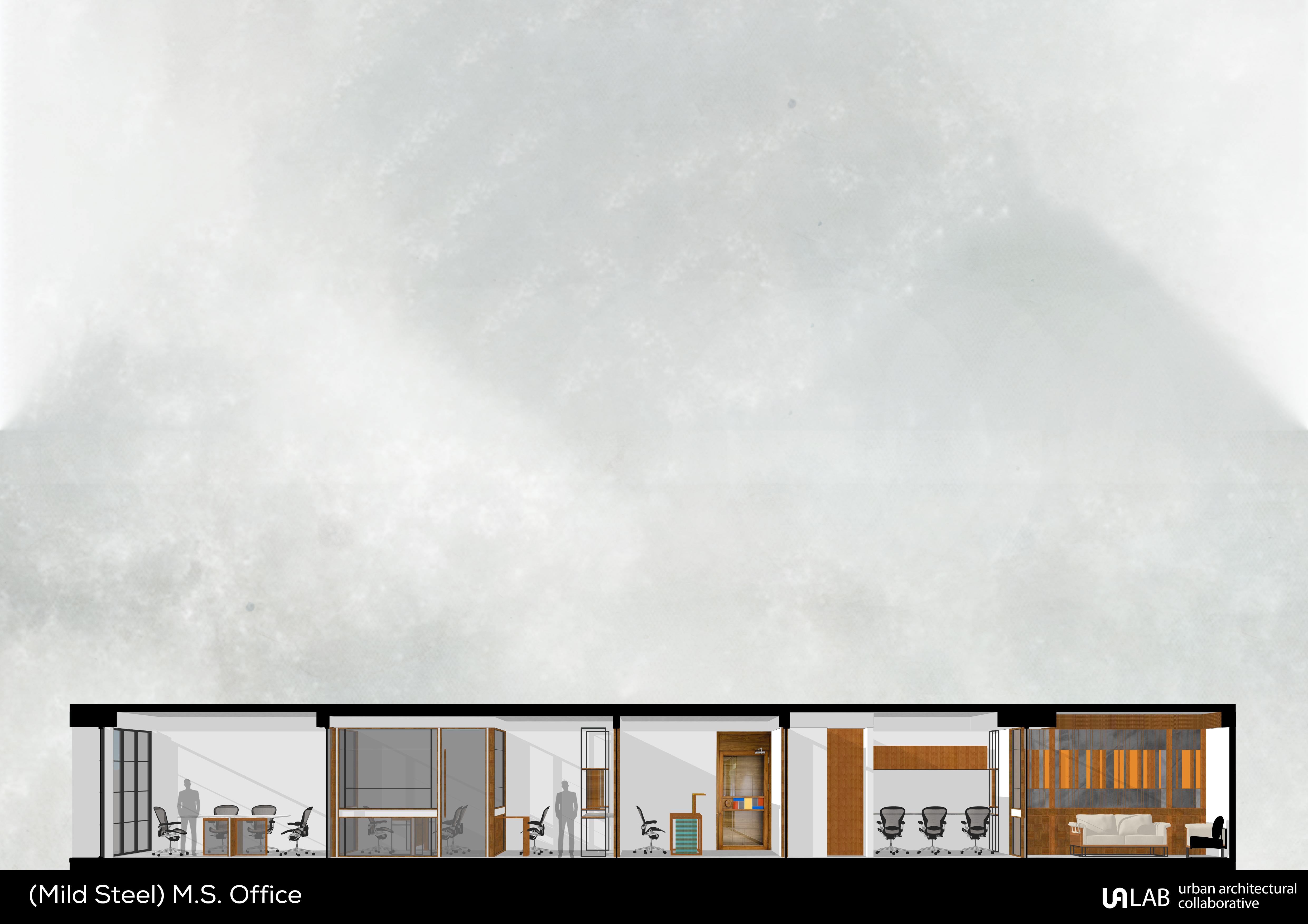(Mild Steel) M.S. Office by UA Lab (Urban Architectural Collaborative ...