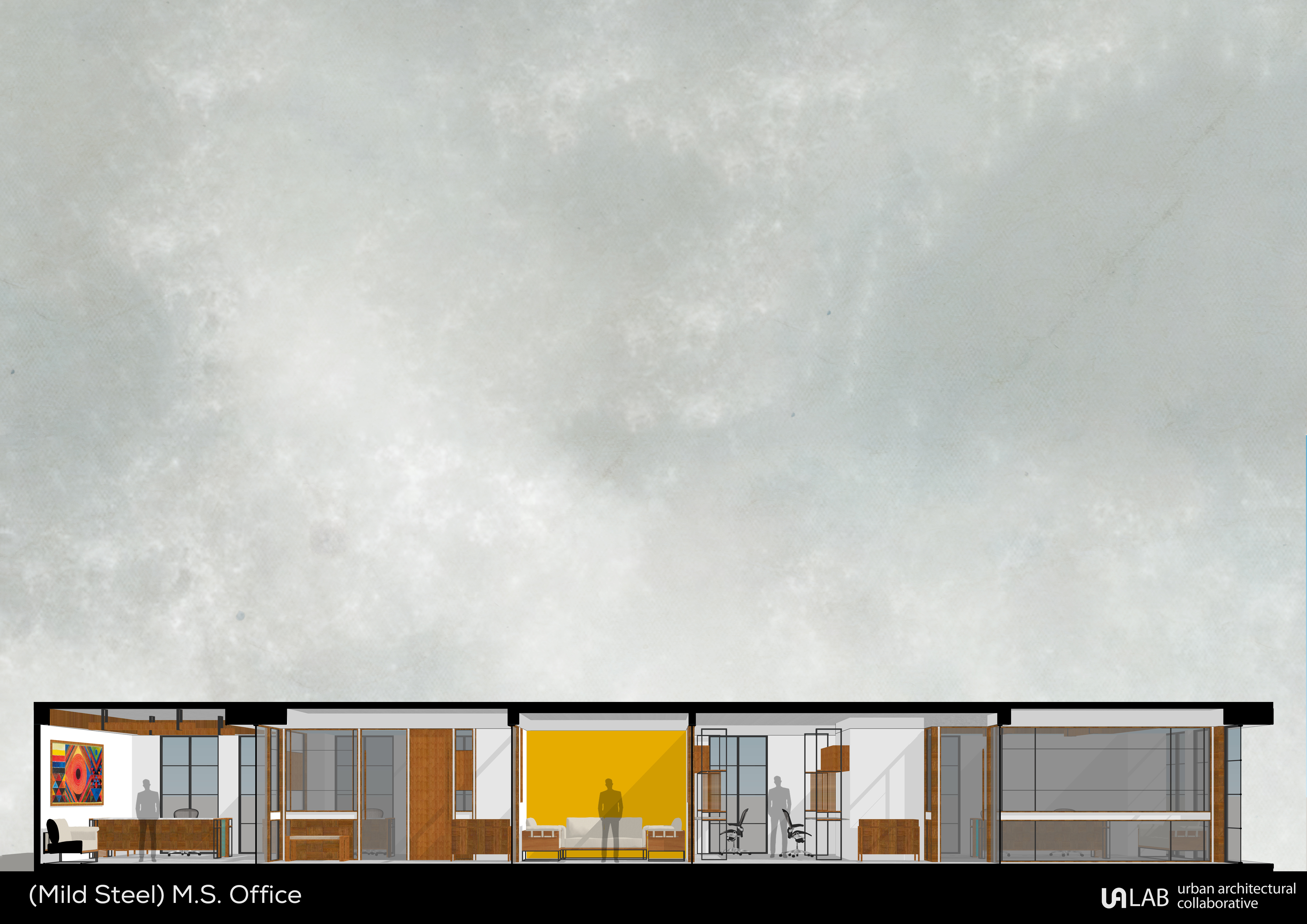 (Mild Steel) M.S. Office by UA Lab (Urban Architectural Collaborative ...
