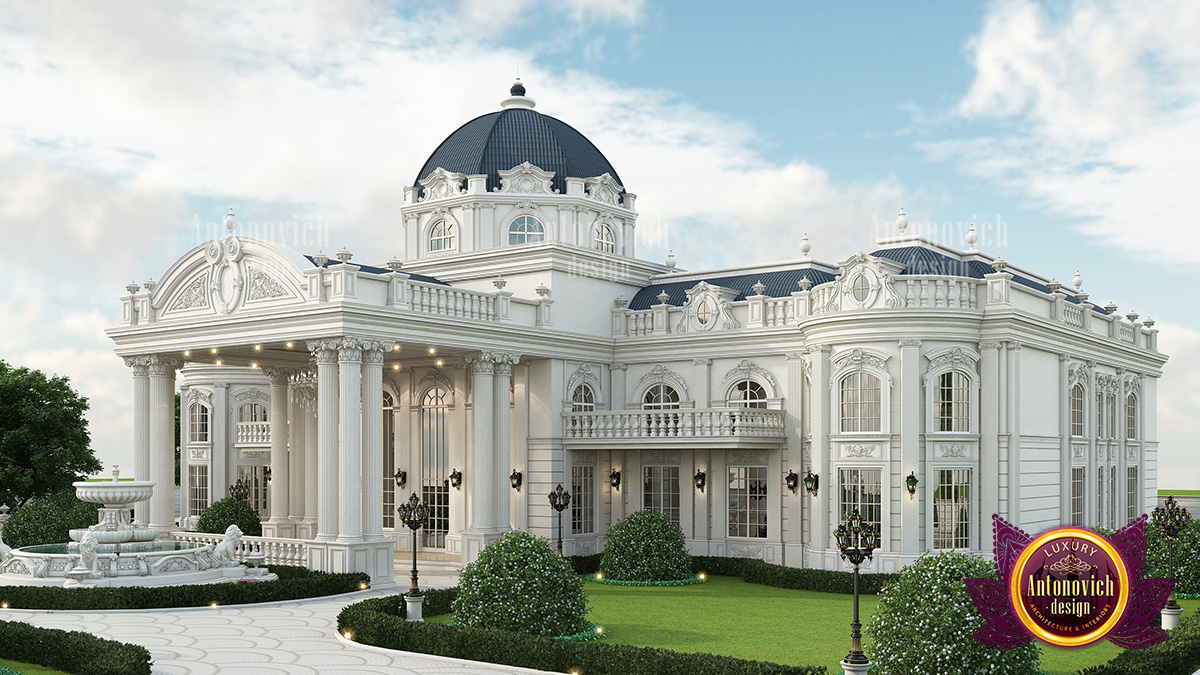 Magnificent White Home Castle Architizer
