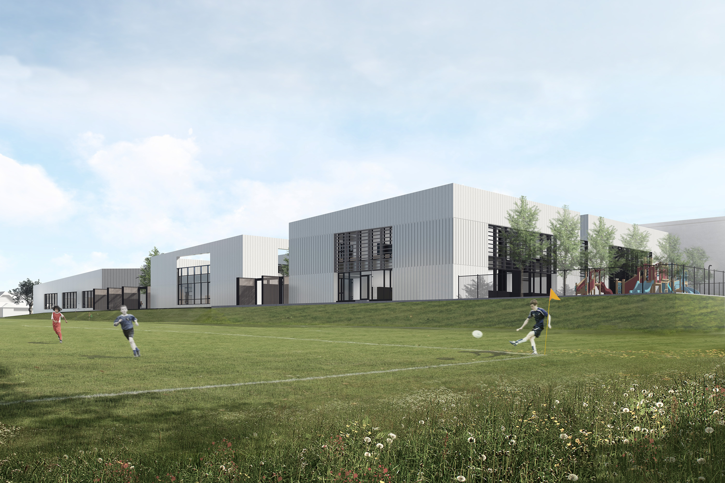 Maple Grove Elementary School by Montgomery Sisam Architects Architizer