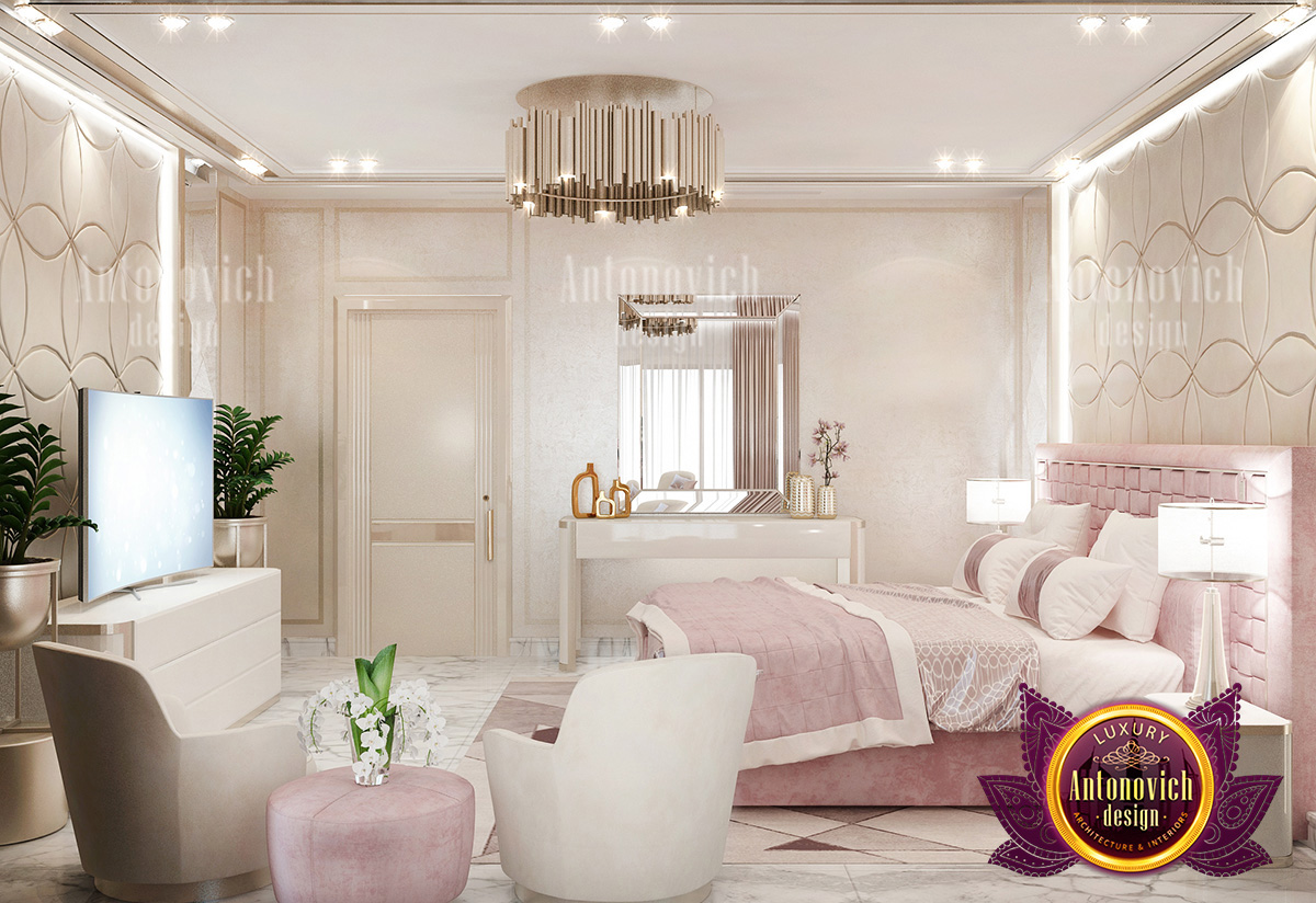 Gorgeous Pink Bedroom Set by LUXURY ANTONOVICH DESIGN - Architizer