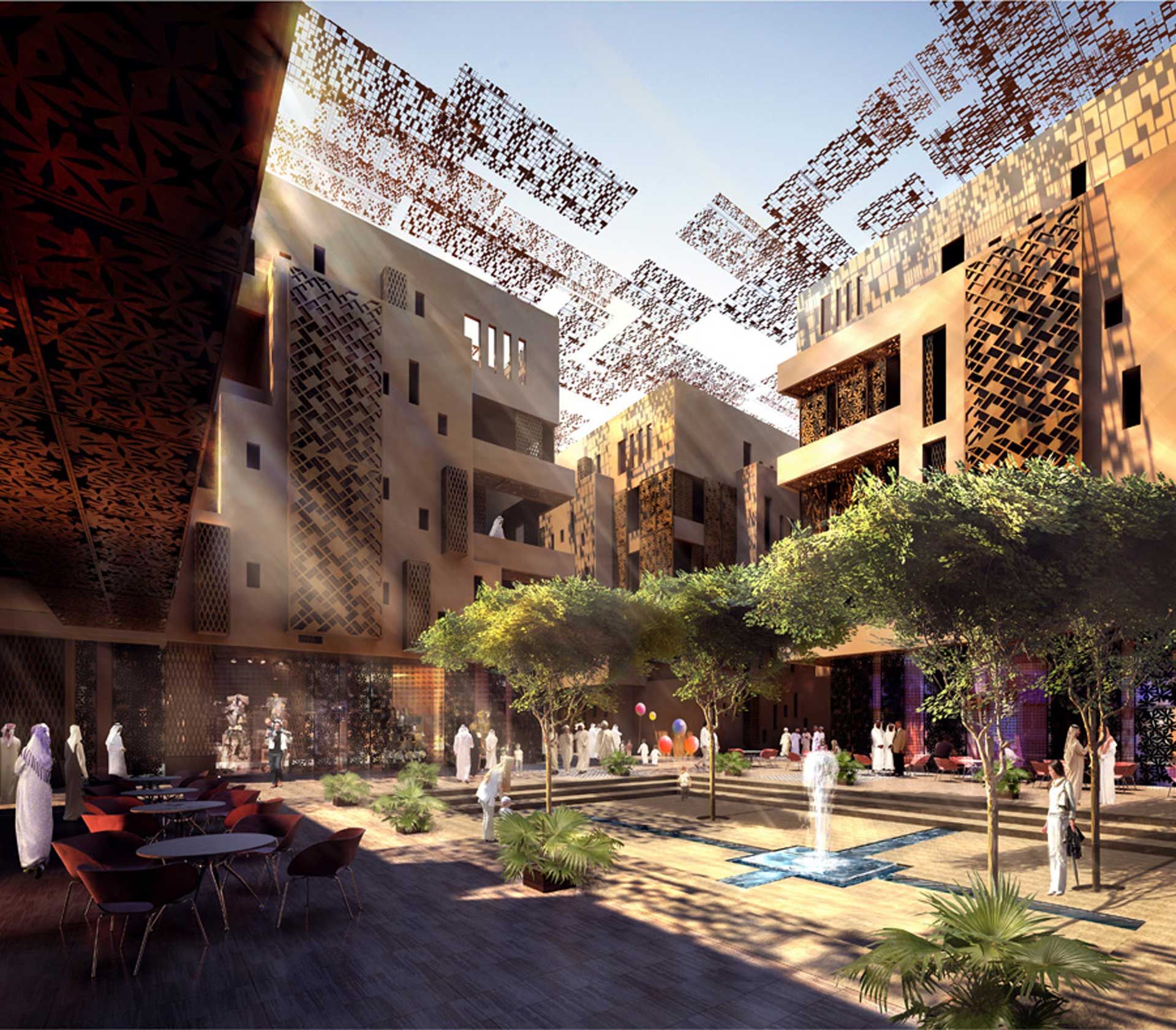 Masdar Sustainable City By VISIONARY ARCHITECTURE - Architizer