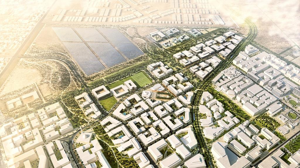 Masdar Sustainable City By VISIONARY ARCHITECTURE - Architizer