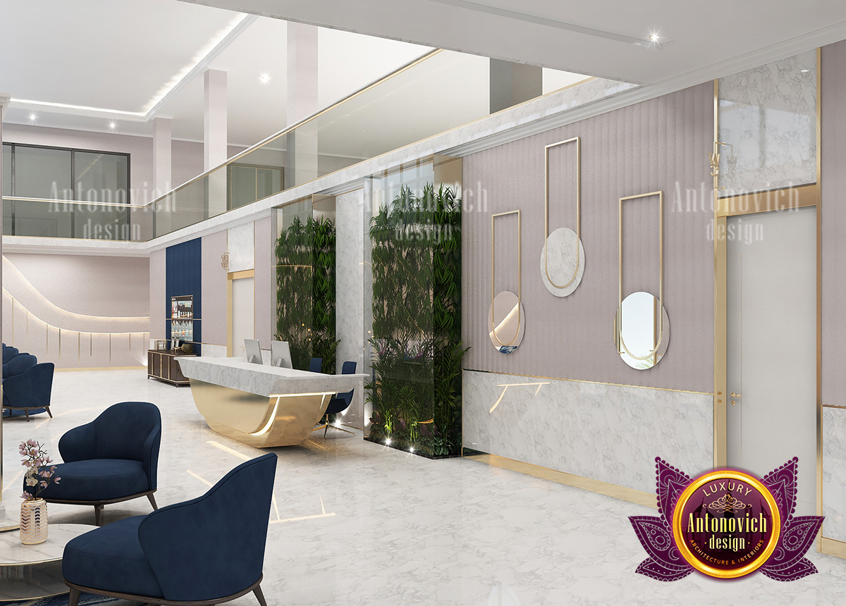 Modern Contemporary Lounge Interior Design by LUXURY ANTONOVICH DESIGN