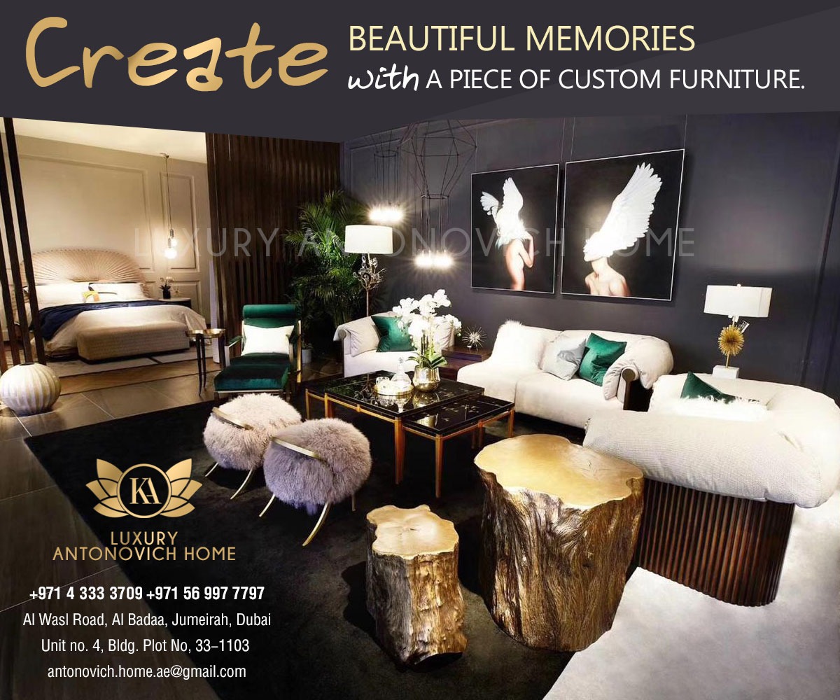 Exclusive Furniture Collection Bahrain by LUXURY ANTONOVICH DESIGN