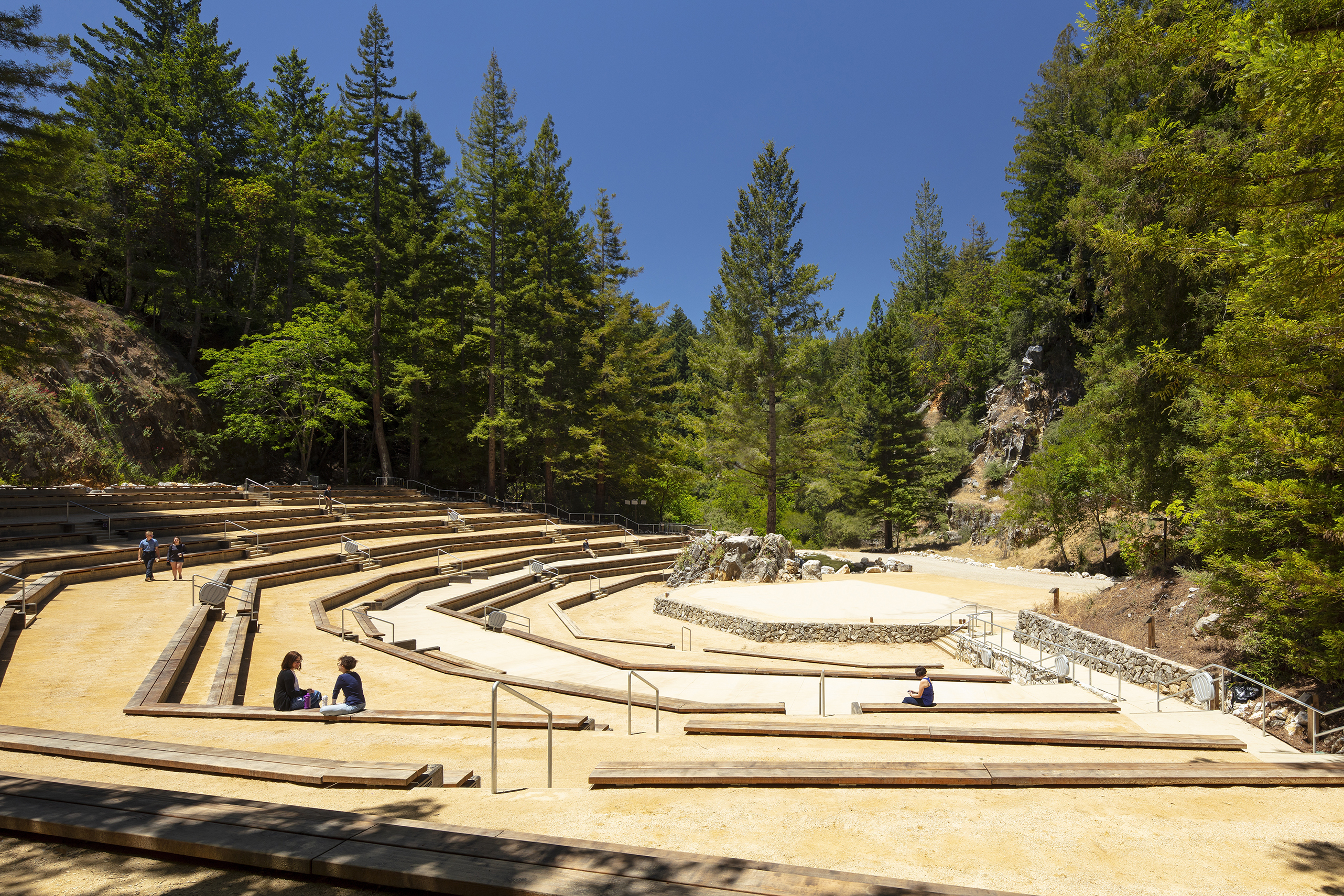 Quarry Amphitheater Restoration UC Santa Cruz by Dreyfuss