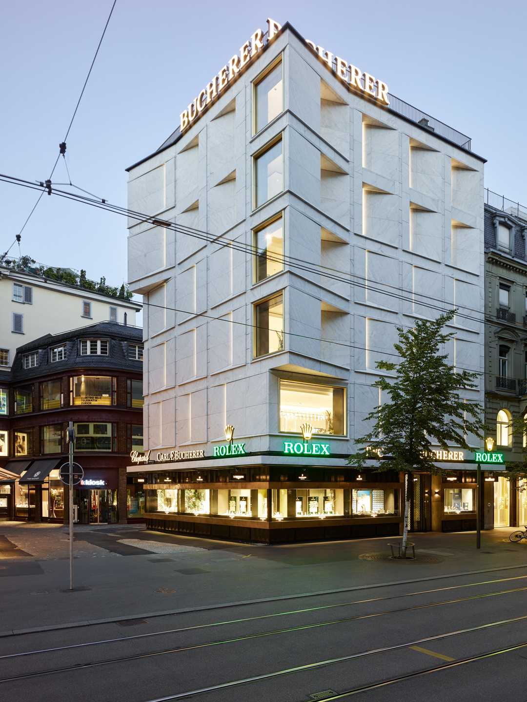 Bucherer Flagship Store by Office Winhov Architizer