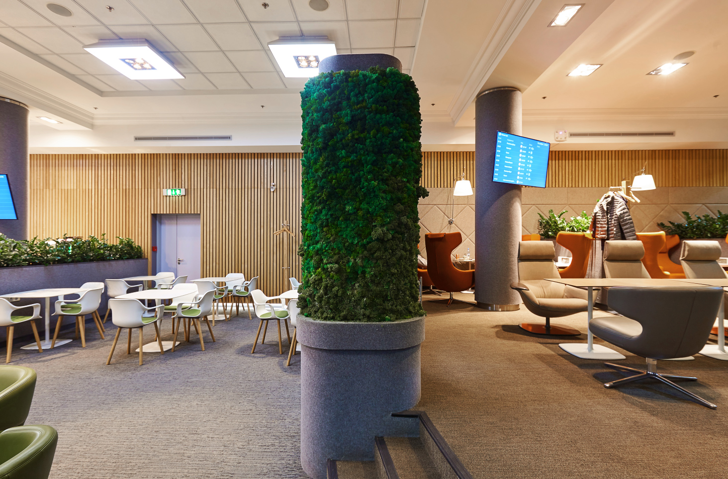 Бизнес залы домодедово фото Idea 2855550: S7 Airlines Business Lounge 2017 by TOTAL ARCHITECTS in Moscow, Ru