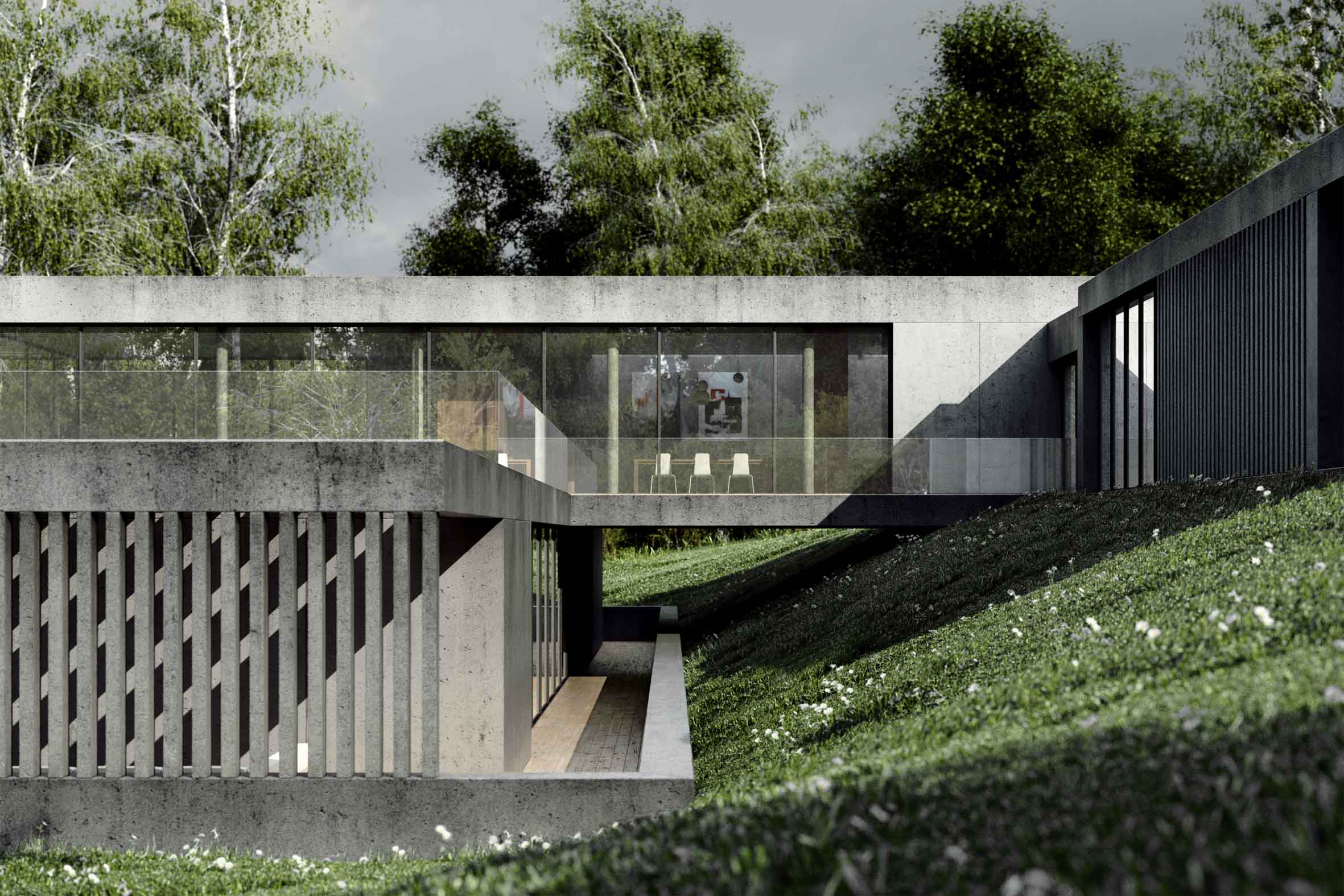 Modern Concrete house by Easst architects - Architizer