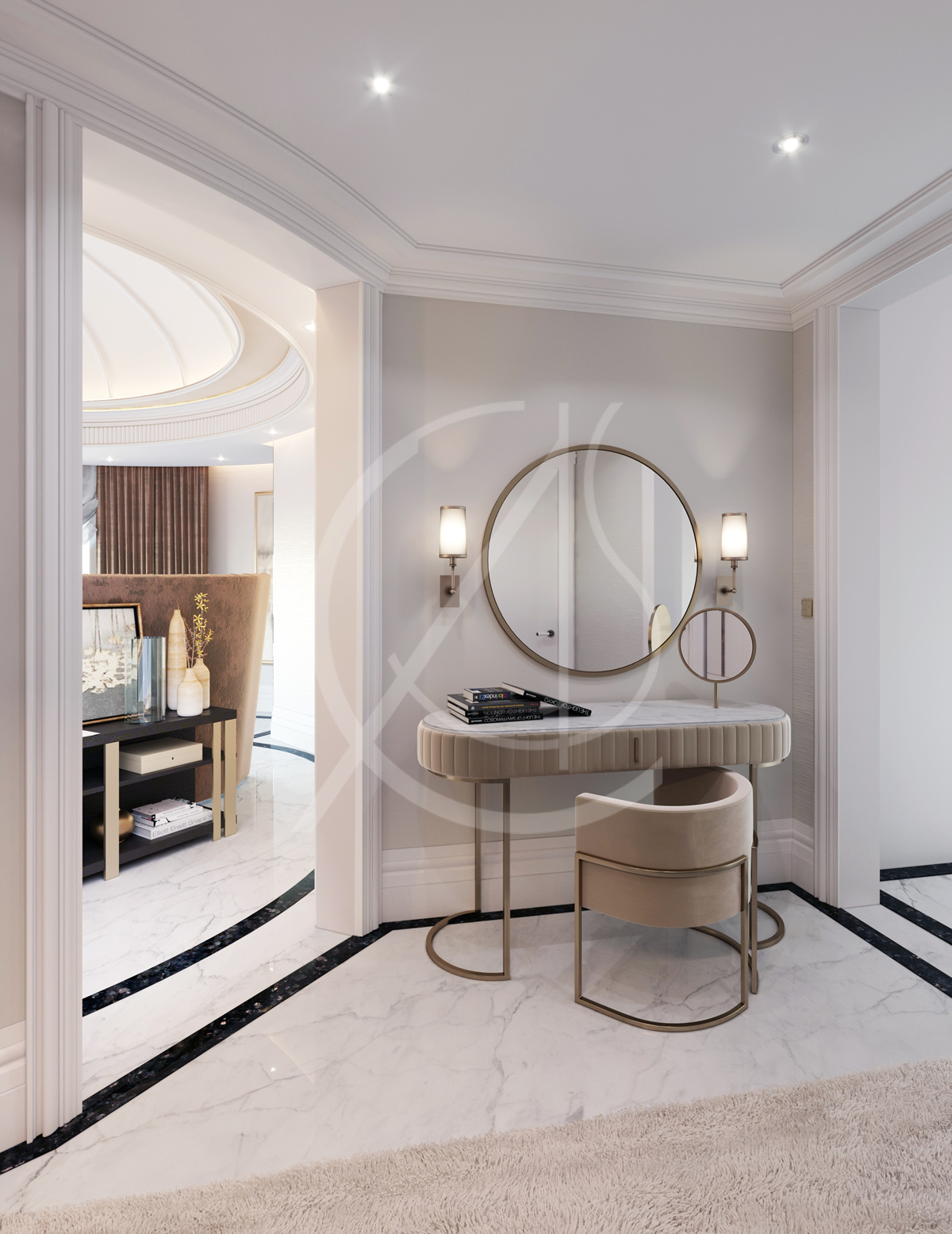 Idea 2867684: Luxury Neoclassical Palace Interior Design by Comelite ...
