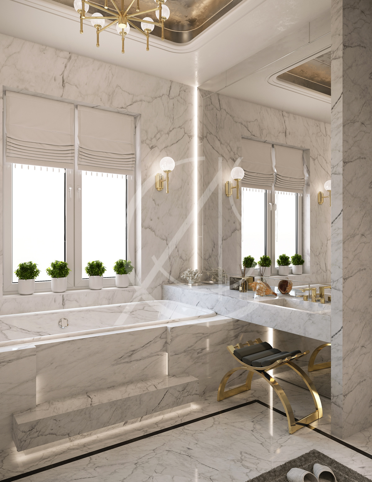 Idea 2867690: Luxury Neoclassical Palace Interior Design by Comelite ...